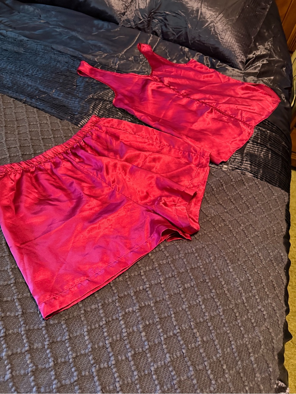 Silky Pink Women's Sleep Short and Tank Set